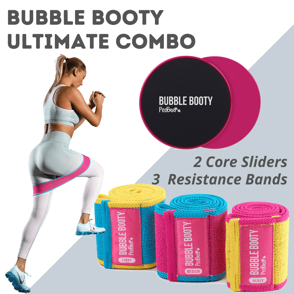 Fabric Resistance Bands Core Sliders peobeo