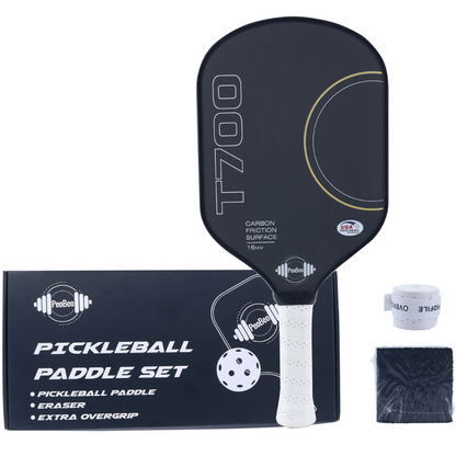 T700 Raw Carbon Fiber Pickleball Paddle