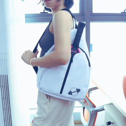Designer PU Leather Pickleball Paddle Bag