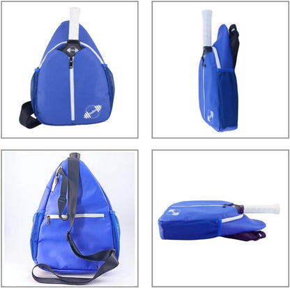 Designer PU Leather Pickleball Paddle Bag