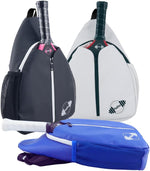 Designer PU Leather Pickleball Paddle Bag
