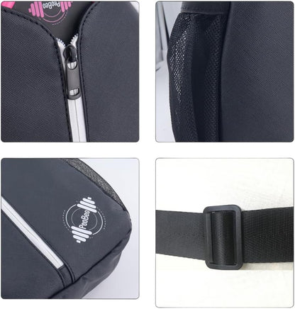 Designer PU Leather Pickleball Paddle Bag
