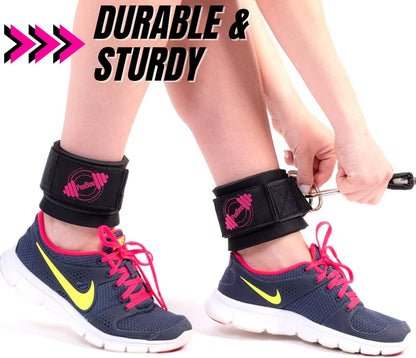 ANKLE STRAPS for Cable Machine Attachments