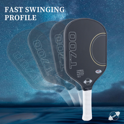 T700 Raw Carbon Fiber Pickleball Paddle